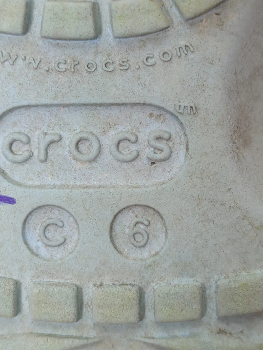 Crocs Camouflage Camo Water Shoe Sandal 6T